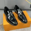 Designer masculino vestido sapatos de couro genuíno mocassins de negócios homens casuais sapatos de alta qualidade para homens sapatos planos tamanho 38-45 com caixa