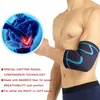 Knädynor Fashion Elbow Support Elastic Gym Sport Protective Pad Absorb Sweat Basket Tennis Arm Sleeve Brace
