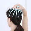 Head Massager 1218 claws Neck Massage Octopus Scalp Stress Relax Spa Healing Alloy Health Care Tool Body Beauty 230826