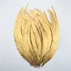 Outras ferramentas manuais 100 pcs mergulhado corante ouro prata galo pena penas naturais para artesanato pluma decoração plumas de faisão 230826