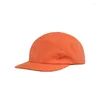 Berretti a sfera Cappello a tesa piatta Berretto da baseball a tesa corta Cappelli di colore solido per donna Uomo Visiera da equitazione all'aperto Casual Snapback Gorras