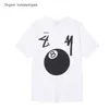 Hommes Designer T-shirt Amis Lettre Imprimer Tees SY Hommes Femmes Manches Courtes Style Hip Hop Noir Blanc Orange T-shirts Noir 8 Tees Taille S-XL