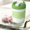 Copos de vinho Copo de vidro transparente Anti-escaldadura Caneca de café com isolamento térmico para viagens