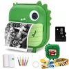 Toy Cameras Instant Printed Camera Thermal Printer Kids Digital Po Girl Child Video Girl Christmas Gift 230826