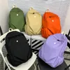 LL-2747 UNISEX Öğrencileri Backpacks Okul Dizüstü Tırnak Çantası Tırıl Çantaları Seyahat Açık İPad Sırt Çantası Ayarlanabilir Packsack Rucksack Anahtarlık Olmadan