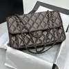 Brand handbag Luxury women's shoulder bag Classic clamshell crossbody bag High-end leather fashion chain bag wallet Network celebrity star same style