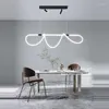 Chandeliers 2023 Designer Art Deco Music Notes Minimalism Chandelier Lighting Hanging Lamps Lustres Para Sala Estar For Dinning Room