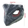 Party Masks Jurassic Therizinosaurus Dinosaur Mask with Opening Jaw 10 in Claws Realistic Texture Nose Eyes Secure Strap 230826