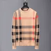 Sweaters Erkek Kazak Dış Giyim Erkekler Tasarımcı Kadın Kazak Sıradan Marka Teknoloji Techan Plaid Street Giyim Moda Asya Boyutu M-3XL CQQ0