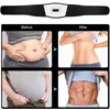 Back Massager Electric Abdominal Muscle Stimulator Massage Belt Smart Waist Abs Belt Body Slimming Massager Fitness Lose Weight Fat Burn 230826