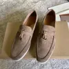 LP Piana Designer-Schuhe für Herren und Damen, flache Loafer, niedrige Oberseite, Wildleder, Rindsleder, Oxfords, Freizeitschuhe, Mokassins, Loafer, Slip-Turnschuhe, Kleidschuhe, Größe 35–46