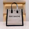 2023 High Quality Luxury Designer bag Shopping Bag Women's Handbag River Gauche Handbag Summer Rafia Linen Beach Bag Travel Oblique Shoulder Handbag Fashion Bag