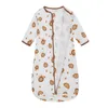 Sleeping Bags Cotton Baby Long Sleeve Sleeping Bag Kids Pajamas Anti-Kicking Cocoon For born Envelope Sleep Sack Bedding For 0-18M 230826