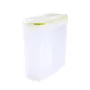 Storage Bottles Plastic Cereal Container 4L Buckle Airtight Dry Food Dispenser Fresh Keeping Box