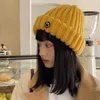 Berets Foux Beanies Женщины Осень Зимняя Весенняя Улыбка Держите теплые ушные потоки эластично