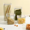 Bottiglie di stoccaggio 460ML/1800ML Contenitori per alimenti sigillati in plastica Dispenser per cereali di grande capacità Gadget da cucina Accessori