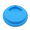 Drinkware Lid Silicone Insulation Leakproof Cup Heat Resistant Anti Dust Mug Cover Kitchen Tea Coffee Sealing Caps Home Supplies 230826