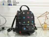 2023 brand New Fashion designer bag classic old flower women backpack shoulder tote bag double strap handbag high quality mini tote designer wallet 889