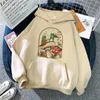 Kvinnors hoodies groda kvinnor gotiska 2023 anime kawaii kläder kvinnliga 90 -tal tröja