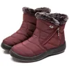 Stivali Donna Moda Impermeabili Neve Per Scarpe Invernali Casual Leggero Alla Caviglia Botas Mujer Caldo Nero 230826