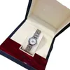 Relógio feminino quartzo masculino luxo relógio de pulso retângulo pequeno mostrador designer relógio pulseira de couro alta qualidade