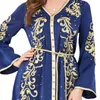 Этническая одежда Джалабия для женщин Марокко Кафтан Мусульманские Женские Турецкие платья Арабский 2023 г.