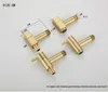 Bathroom Sink Faucets Copper Corner Faucet Tap Single Cold Garden Brushed Gold Outdoor Mixer Small Washing Machine