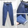 Jeans femininos cintura alta oversized 5xl baggy harem jeans para mulheres soltas denim pantalones coreano calças casuais capris calças retas 230826