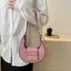 Bolsas de mensajero, monederos, versión coreana, bolso con bandolera y axila, verano 2023, nueva tendencia, bolso bandolera con bandolera, bolso de media luna para mujer