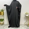 Roupas étnicas Muçulmano Completamente Coberto Abaya Mulheres Primavera Outono Grande Balanço Vestido Longo Dubai Turquia Djelaba Femme Hijab Kaftan Niqab Oração