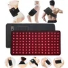 Face Massager est 660nm 850nm Therapy Belt LED Red Light Infrared Body Wrap Massage Pad Beauty Health Waist Shaper Period Pain Relief 230826