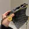 23Ss Designer Tote Classic Bag Quilted Matelasse Crossbody Bags France Brand Golden Bull Horn Bun Genuine Leather Women Shoulder Bag Luxury Designer Underarm Bags