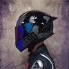 Hełmy motocyklowe Orz kobiety mężczyźni pełna twarz hełm wyścigi jazdy ochrona bezpieczeństwa kapelusz casque moto kropka zatwierdzona casco de casco de