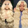 Cosdelu Body Wave HD Transparent 613 Honey Blonde 30 40 Inches 13x6 Lace Front Wigs Human Hair 13x4 Lace Frontal Wig for Women