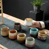 Cups Saucers 1pc 200ml Retro Ceramic Coffee Cup Coarse Teacup Water Pottery Breakfast Milk Mugs Chinese Porcelain