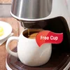 Kaffeekannen KONKA Maker Maschine Tragbare Home Mini Automatische Tropf Büro Cafeteira Eletrica Tee Einfache Kostenlose Tasse 230828