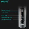 Electric Shavers VGR Shaver Beard Trimmer Shaving Machine for Men Razor Professional Rechargeable IPX7 Washable V381 230826