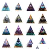 Andere Wohnkultur 5 cm Orgonit Pyramide Energiegenerator Heilkristallkugel Reiki Chakra Schutz Meditation Figuren Harz Handgefertigt Dhwug