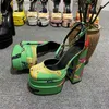 Platform Super Ankle Heels Women Dress High Strap Spring Summer Party Shoes New Sexy Pumps T Show Runway Sandalies Feninina