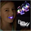 Led Rave Toy Glow Tooth roliga ljus barn barn ljus leksaker blinkande flash stag munvakt stycke parti levererar gåva drop deli dhcwo