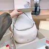 Bolsa de bolsas de couro de estampa clássica de impressão clássica 6 cores de couro de couro feminino Moda Bolsa de hobo saco de grife de gola de couro de alta qualidade carteira