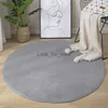 2022 Hot Sell Round Coral Velvet Carpet Color Water Absorption Sofa Carpet Memory Foam Bedroom Living Room Children rug Yoga Mat HKD230828