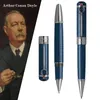 AAA sınırlı sayıda yazarı Sir Arthur Conan Doyle Rollerball Kalem Mb Büyük Dedektif Efsane Ofisi Seri Numarası ile Beyaz Kalem Yazma 4956/9000