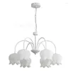 Lampadari Lampadario Lampade a LED per soffitto Decorazione della stanza dei fiori Decorazione della casa Camera da letto Cucina Tavolo da pranzo Lampada a soppalco 3 colori