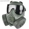 Vêtements de protection Masque à gaz tactique Navy SEAL M50 Mortal CS Army Fan équipé d'un masque Colpaly d'équitation en plein air Équipements Airsoft Équipement tactique HKD230826