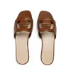 Italie Sandal Designer Femmes Sandales Amour Interlock Découpé Pantoufles En Cuir Mode Luxe Femmes Chaussures Plage Sandale Lady Pantoufles D'été