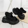 Rimocy Frauen Weiß Chunky Sandalen Sommer Neue Hohe Plattform Keile Schuhe Frau Nicht Slip Dicken Boden Alias Mujer 230807