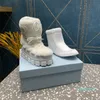 2023-Высочайшее качество, нейлоновые лыжные зимние ботинки на щиколотке, туфли-лодочки на каблуках, роскошные женские дизайнерские туфли с круглым носком, модные туфли на шнуровке, заводская обувь, размер 35-42
