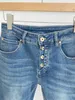 Femmes Jeans BC Crayon Pantalon Casual Mode Taille Haute Bleu Sens Avancé Femme Slim Fit Pantalon Skinny 230826