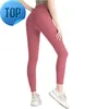 LL 2023 Yoga lu allineare leggings Pantaloncini da donna Pantaloni corti Abiti Lady Sport yoga Pantaloni da donna Esercizio Fitness Wear Ragazze Running Leggings palestra slim fit allinea pantaloni